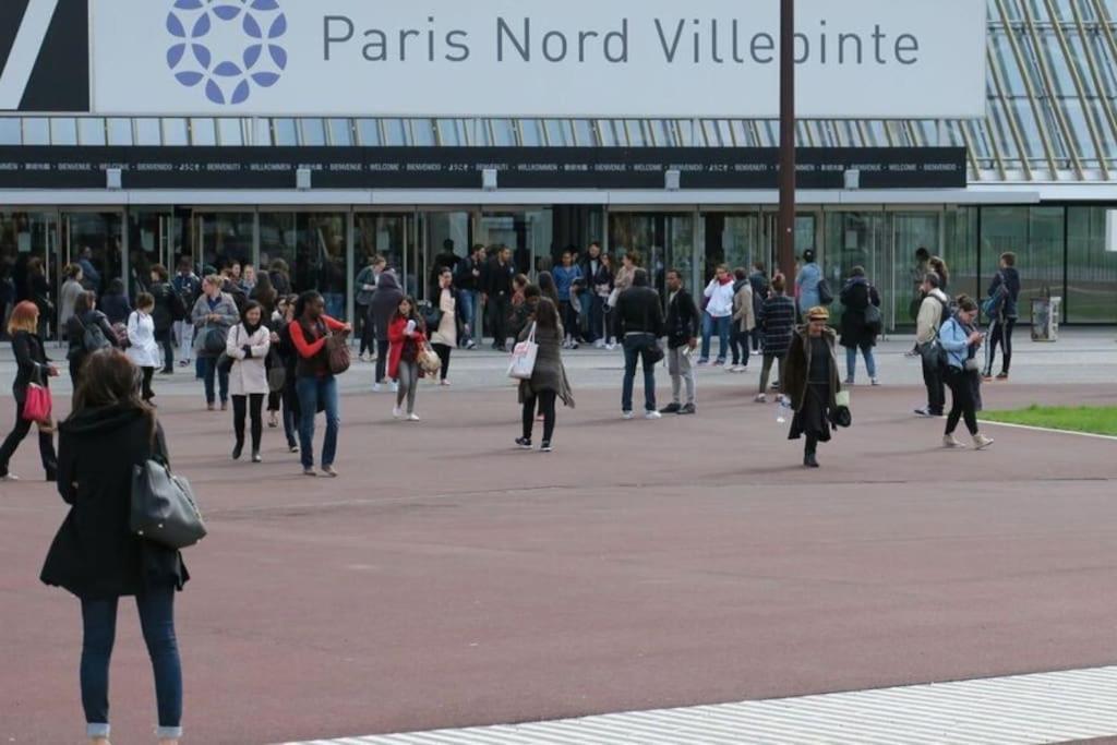 Studio 2 Pers Paris/Bourget/Cdg/Parc D'Exposition Aulnay-sous-Bois Eksteriør bilde